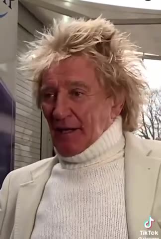 Rod Stewart shills for Ukraine