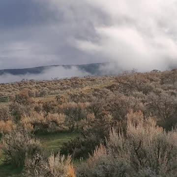 Cloud shaped like a tornado brings fear to note one