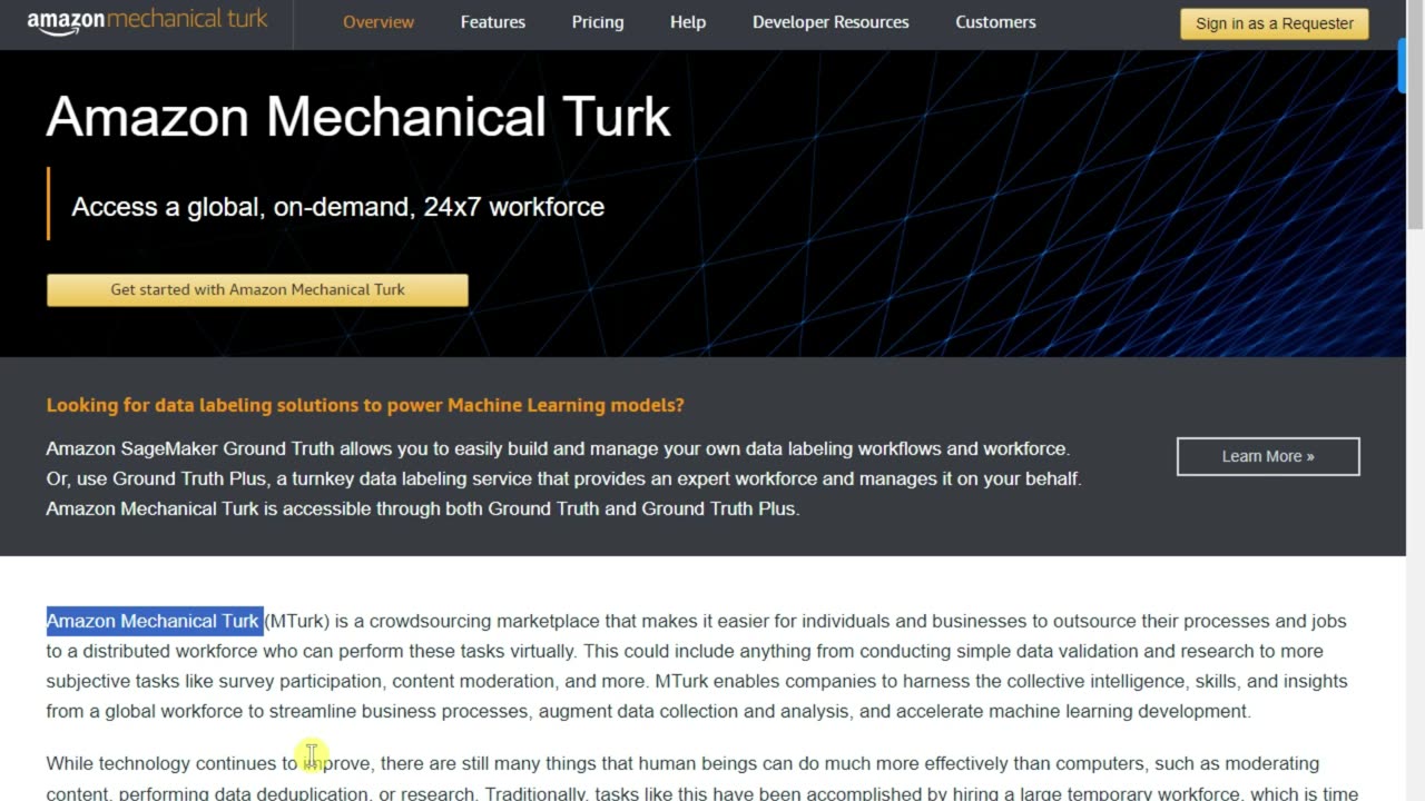 How to make money with Amazon Mechanical Turk (mturk)