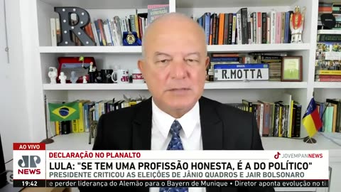 Lula: "Se tem uma profissão honesta, é a do político"