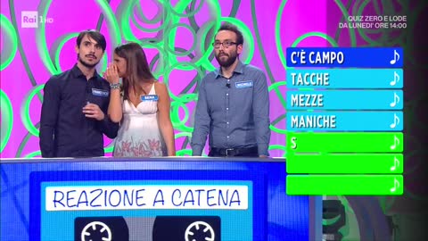 RAIUNO - Reazione A Catena-La Catena Musicale (10/09/2017)