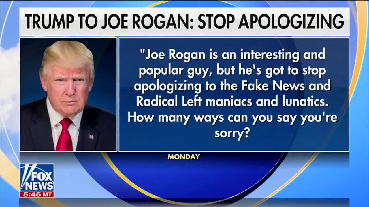 Trump’s Wise Advice to Joe Rogan Is Worth Seeing