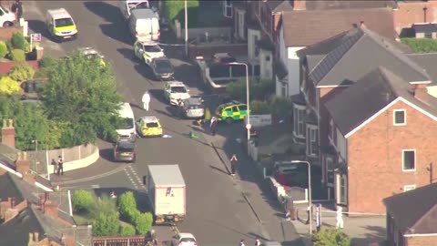 Children killed in 'ferocious' knife attack, UK police say
