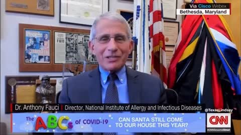 Fauci tells little boy: “I Vaccinated Santa Claus myself”