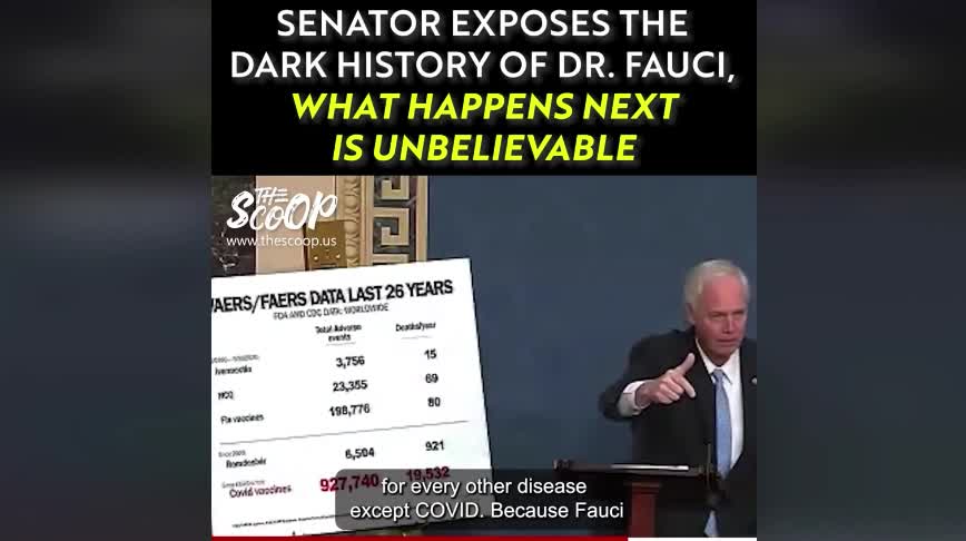 Senator Exposes Fauci