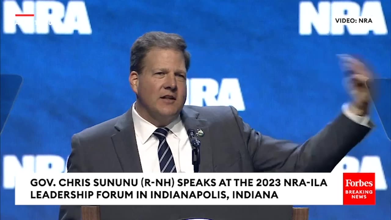 'I Gave Them A Red Veto Pen! Because That's What You Have To Do'- Chris Sununu Touts Gun Protections