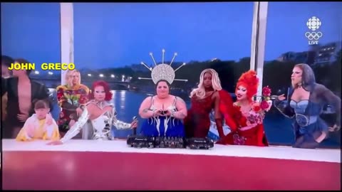 Eναρξη Ολυμπιακων Αγωνων Γαλλια = Μια ΣΑΤ@ΝΙΚΗ Τελετη.