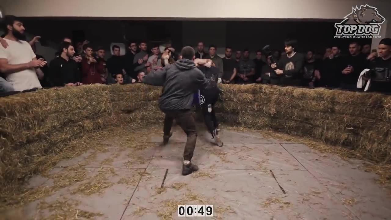 Bare Knuckle Fight/ Zelemkhan Machine-Gunner vs. Evgeniy Sailor/ Main event/ TDFC 1