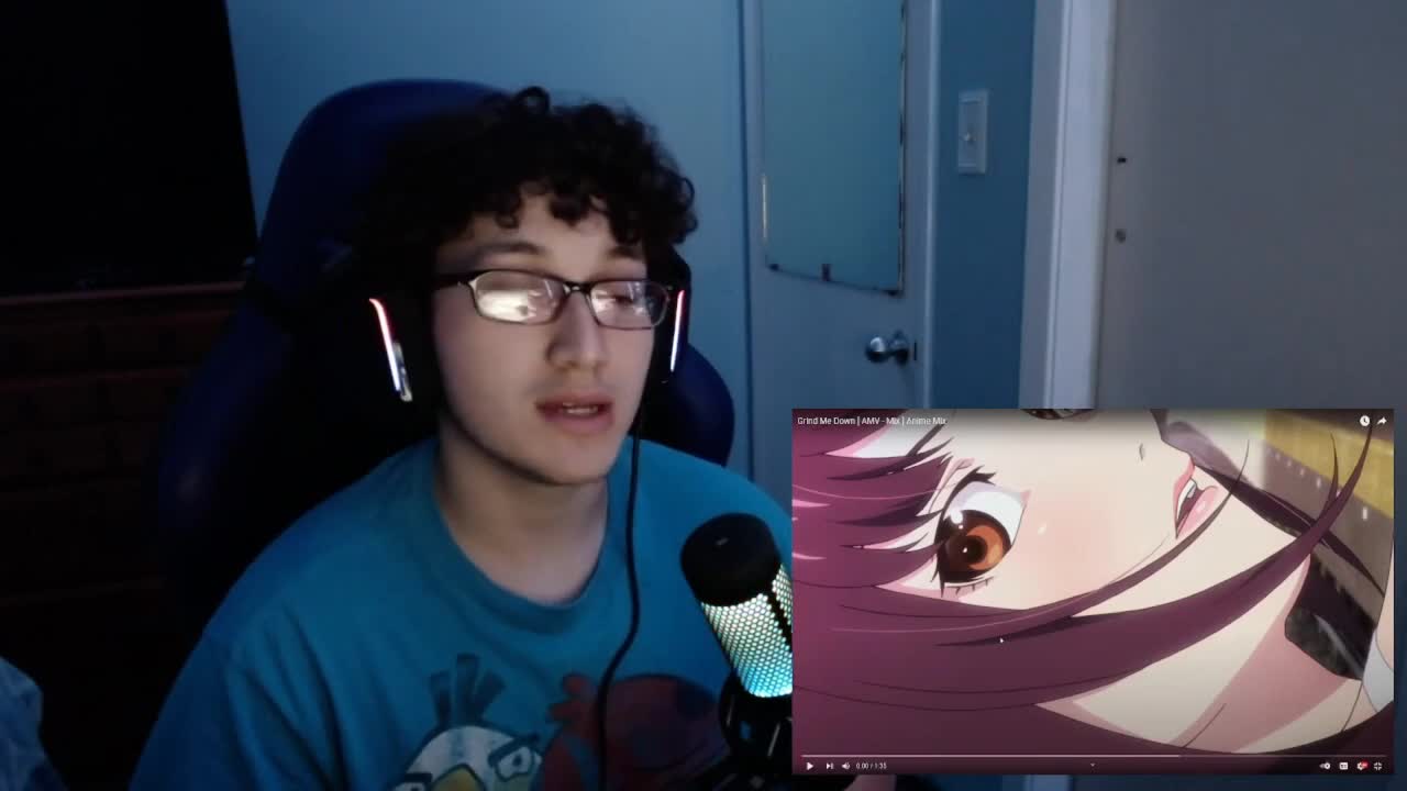 Grind Me Down [ AMV - Mix ] Anime Mix REACTION!!