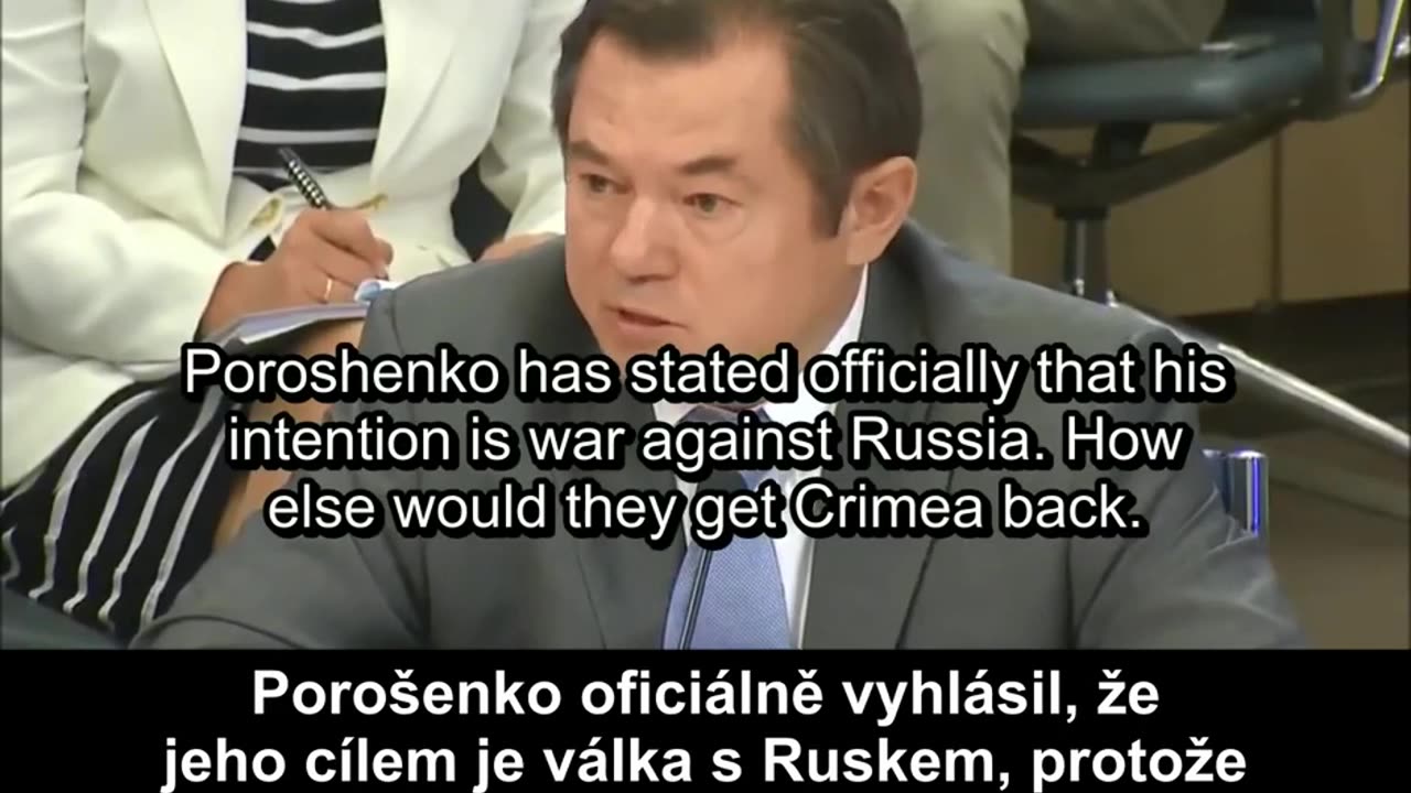 Sergej Glazjev - vystoupení z 10.06.2014 Titulky CZ