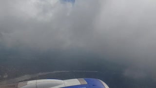 Over The Clouds 1 - Cochin to Mumbai - Indigo Airlines Takeoff