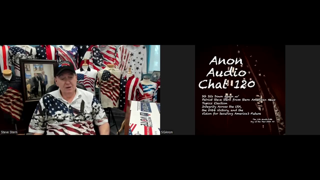 (11-13-2024) - SG Sits Down w- Flag-Shirt Patriot Steve Stern of 'Stern America