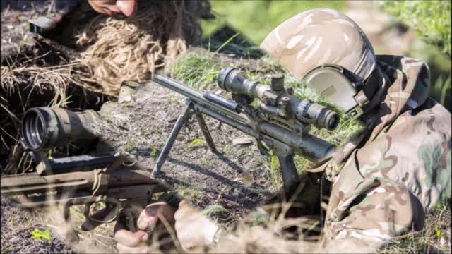 A militia fighter from the Donetsk