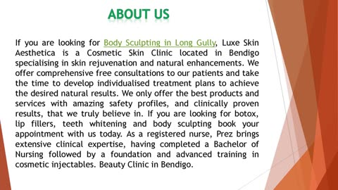 If you are looking for Body Sculpting in Long Gully