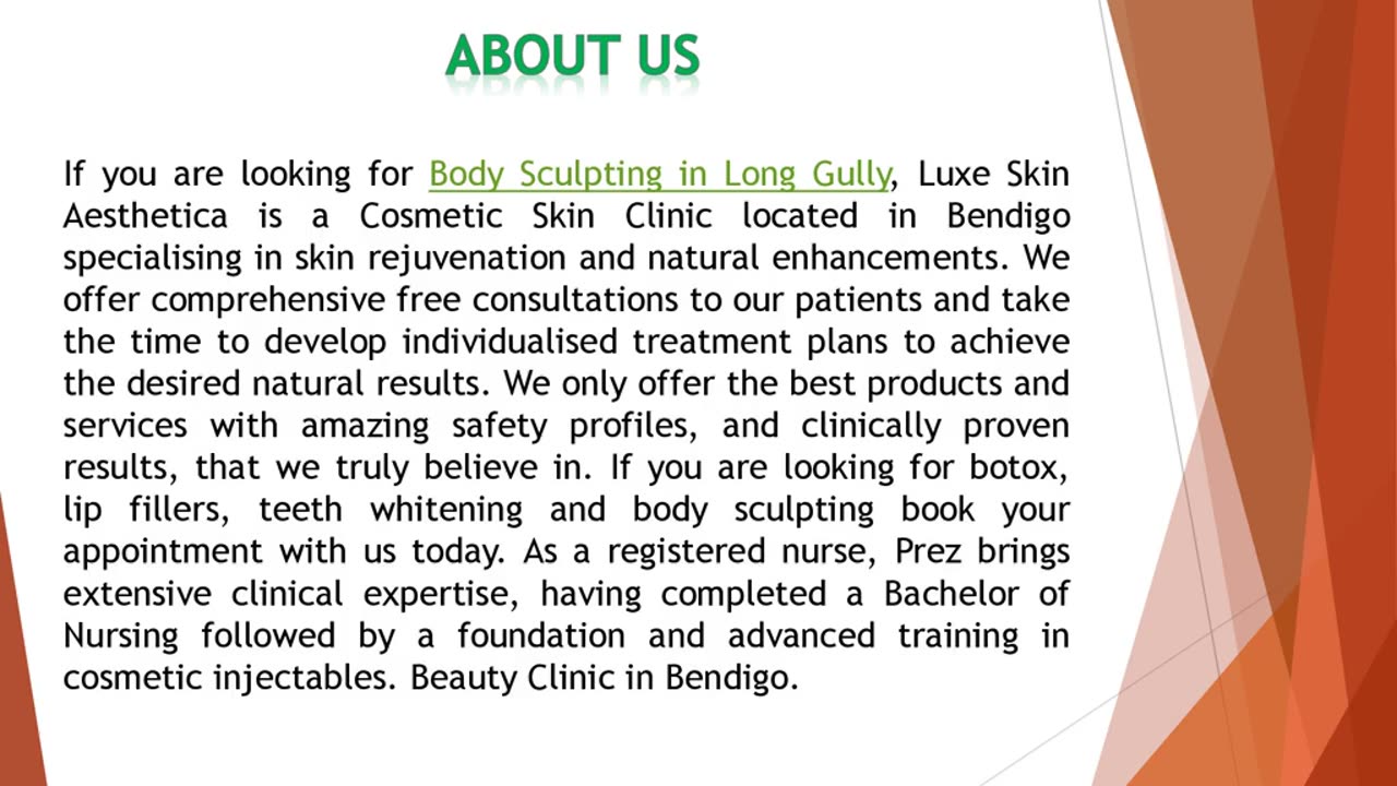 If you are looking for Body Sculpting in Long Gully