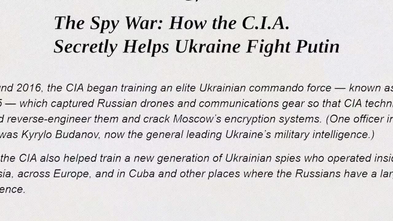 A Message to America... (and the CIA).