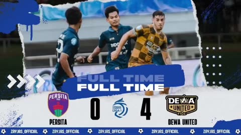 Macth Highlights | PERSITA 0-4 DEWA United | BRI Liga1 24/25 | Indonesia