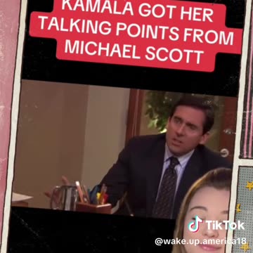 KAMALA IS MICHAEL SCOTT!