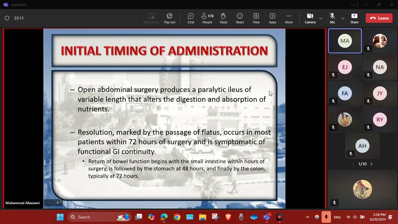 nutrition dr mohammed altarawneh