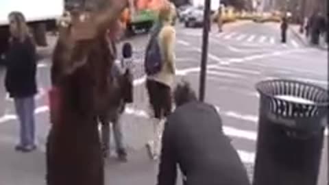 Fraud: Person pretending to be handicap to get money
