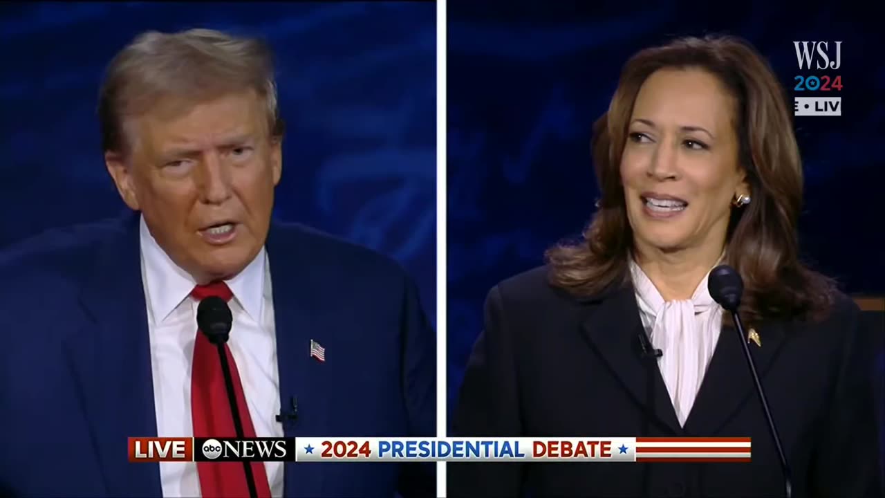 Trump vs. Harris 2024 Presidential Debate on the Election