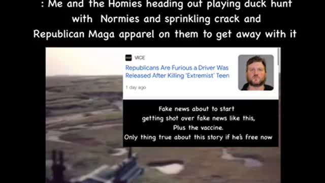 Man kills then is set free over political views