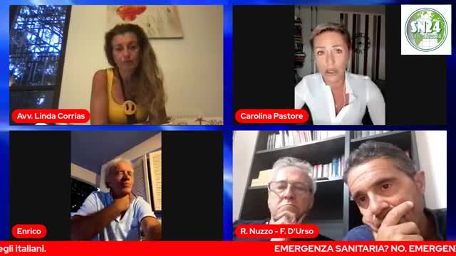 EMERGENZA DEMOCRATICA - diretta con MONTESANO, Linda CORRIAS, Roberto NUZZO