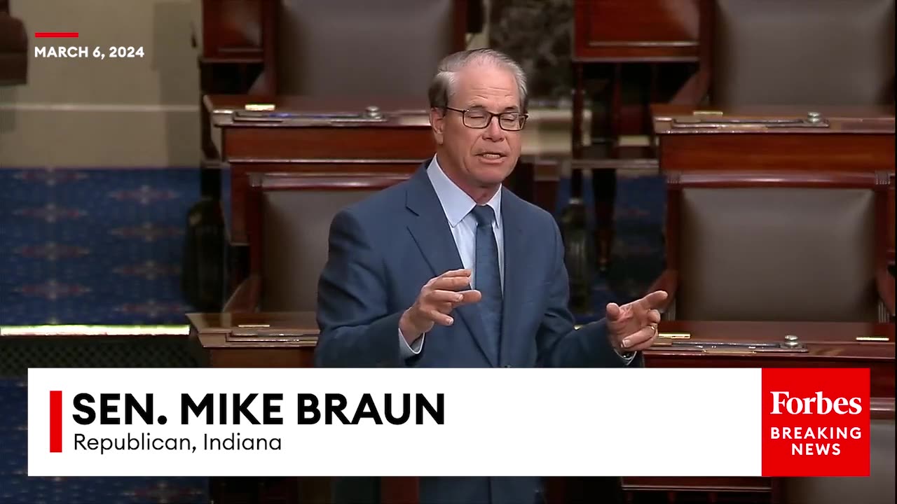 'The Numbers Don't Just Go Away'- Mike Braun Decries National Debt, Urges Federal Spending Cuts