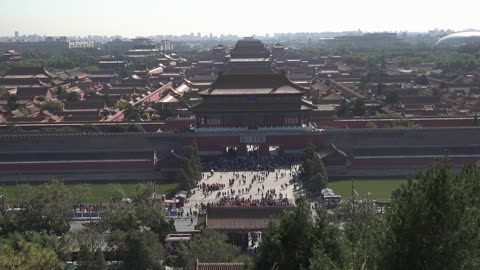 Travelling the Forbidden City in Beijing, China