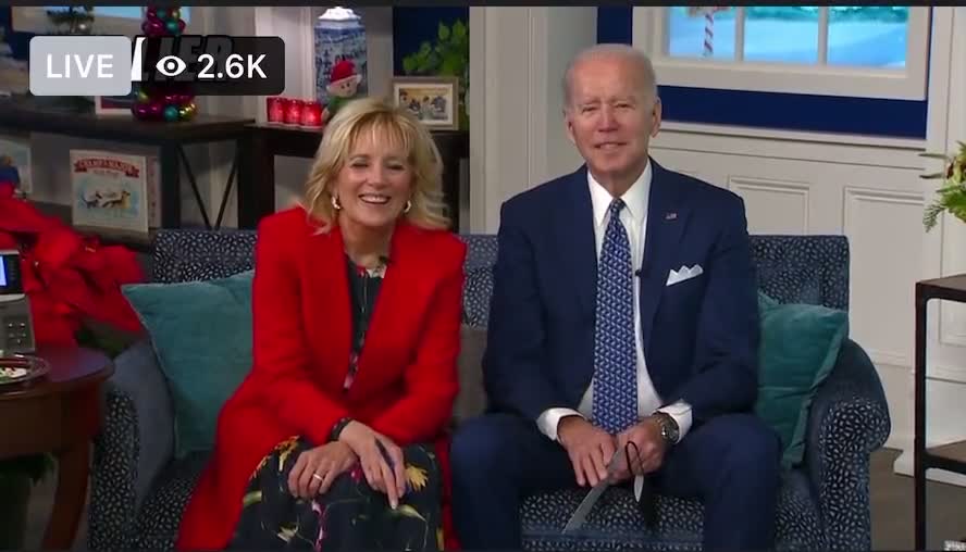 Biden agrees with LETS GO BRANDON 🤣