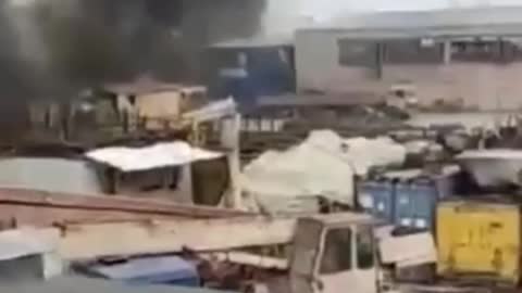 The explosion occurred at Industrial. Odessa, Ukraine