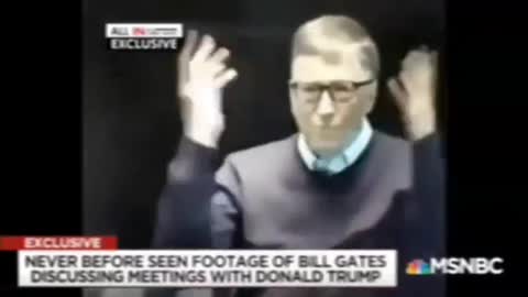 BILL GATES CONVINCED DONALD TRUMP NOT TO INVESTIGATE THE NEGATIVE EFFECTS OF VACCINES.