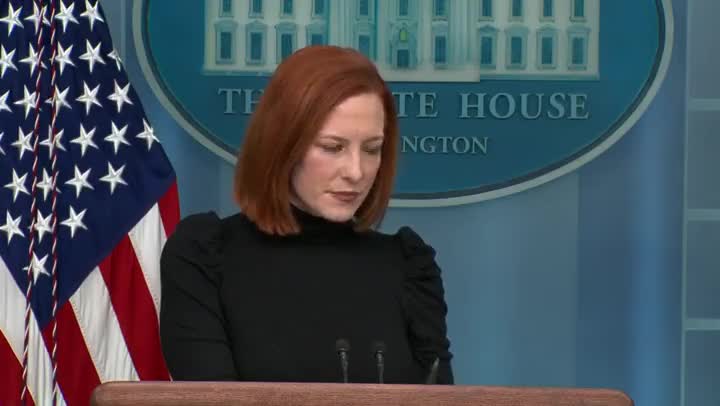 Psaki on potential Freedom Convoy in Washington, DC.: "I'd have to check with our team on security preparations"