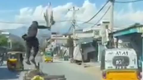 Donkey car speed jump 🤣 😂