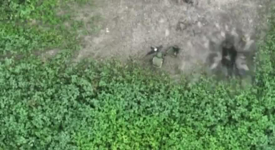 Ukrainian Drone Operator Bombs Russian While Taking A Dump