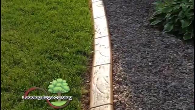 Landscape Edging by Leading Edge Curbing • Builders Showcase