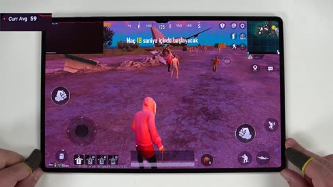 PUBG MOBILE TEST - Samsung Galaxy Tab S8 Ultra vs iPAD PRO M1