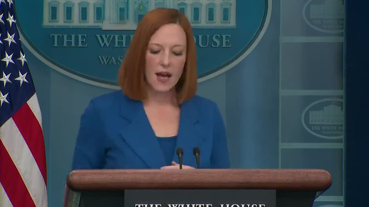 Listen as Jen Psaki Makes a HUGE Admission About Mask Mandates