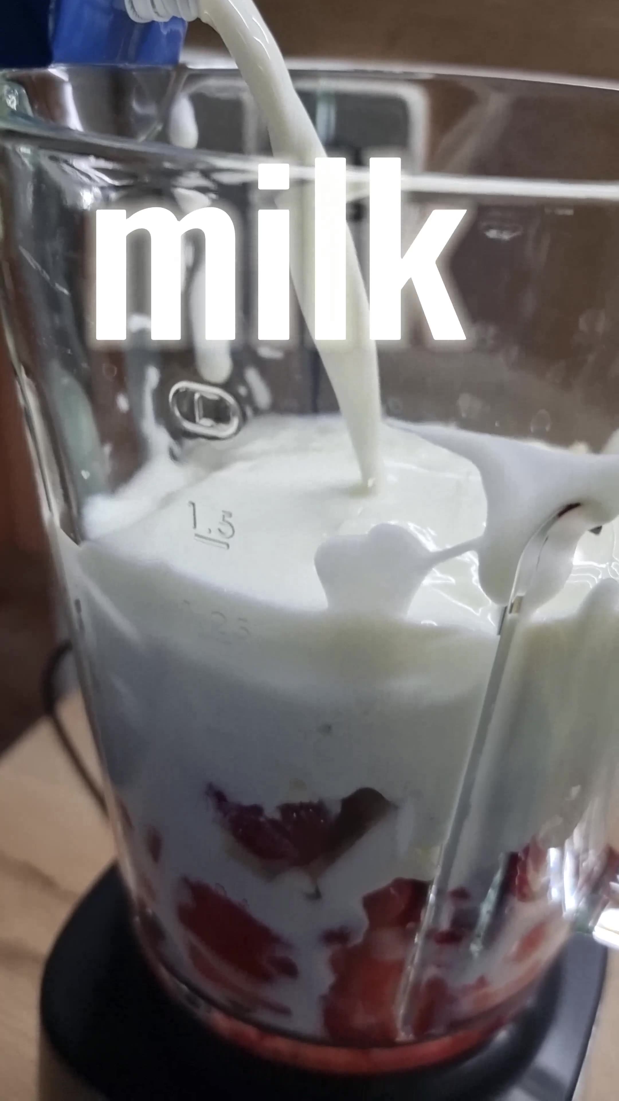 Milkshake my way, a refreshing drink for summer days