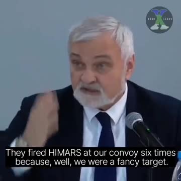 Russia's Komi republic, claims he dodged HIMARS six times