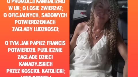 Sytuacja ludzkości, zwierzat; Papiez Francis przyznaje zakąte dzieci przez KRK...