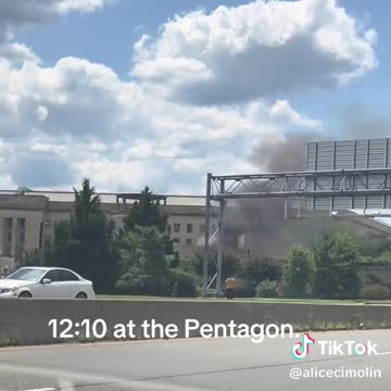 Smoke at the Pentagon 7/27/2024 12:10 pm