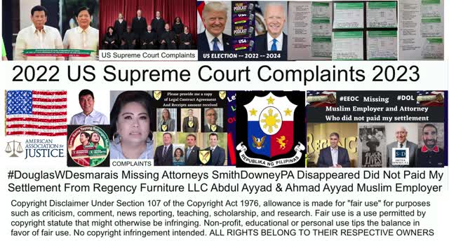 Regency Furniture LLC Corporate Office Headquarters -- Abdul Ayyad -- Ahmad Ayyad -- US Supreme Court Complaints - Smith Downey PA -- Douglas W. Desmarais Esq Law 360 Baltimore Maryland -- Tully Rinckey PLLC - Michael C. Fallings - EEOC - DLLR - DCBAR