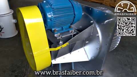 Manutenção Exaustor Centrífugo Siroco| Brasfaiber Brasil