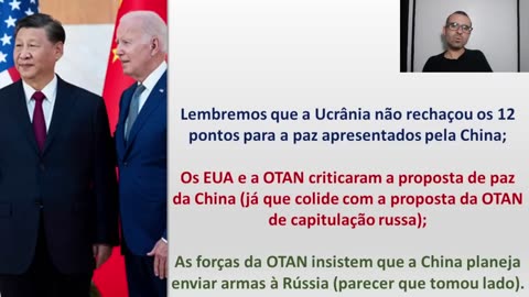 Xi quer conversar com Putin e Zelensky. EUA pode atacar empresas de Taiwan.