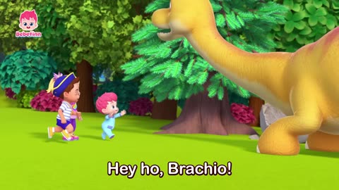 Brachiosaurusㅣ Bebefinn Nursery Rhymes and Kids Songs