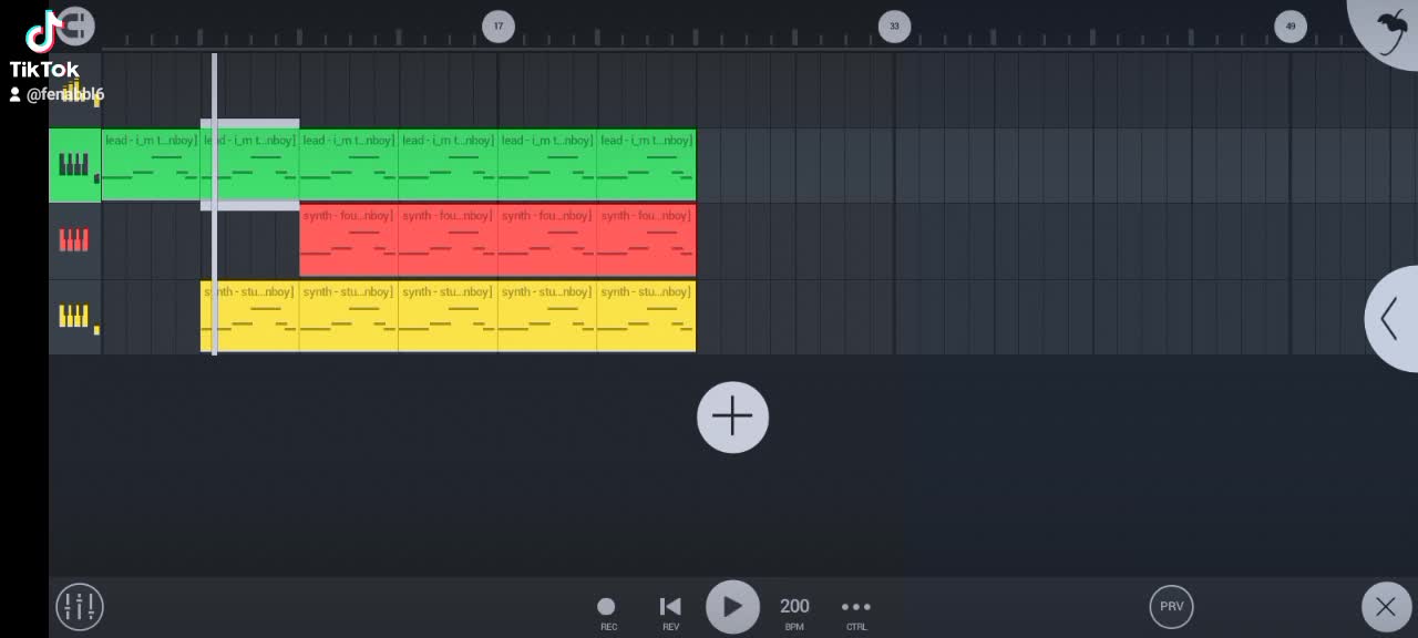 Beat in FL Studio Mobile