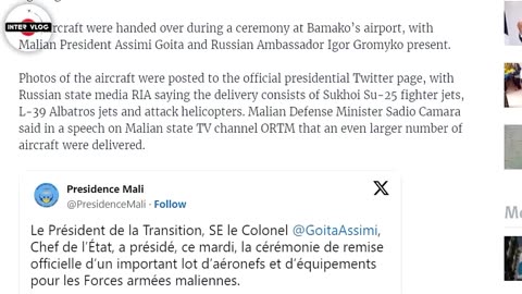 WOW!. HOW RUSSIAN WAR PLANES LANDED IN NIGER THROUGH MALI. AHEAD ECOWAS VS NIGER WAR