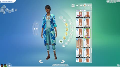 The Sims 4 CAS Create A Sim A Day