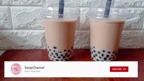 How to make Milk Tea Recipe | Boba Milk Tea